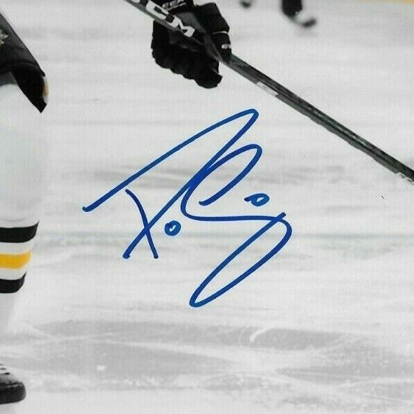 Autographed Pittsburgh Penguins Pierre Olivier Joseph 8x10 Photo #3 Original