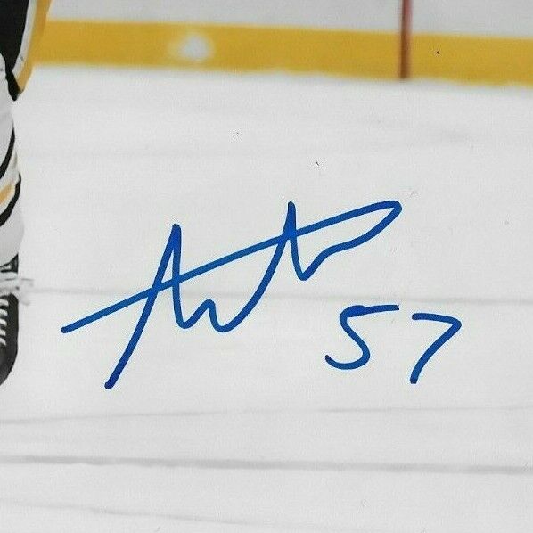 Autographed Pittsburgh Penguins Anthony Angello 8x10 Photo #2 Original
