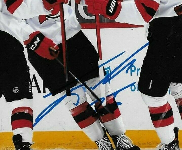 Autographed New Jersey Devils Nolan Foote 8x10 Photo #5 Original