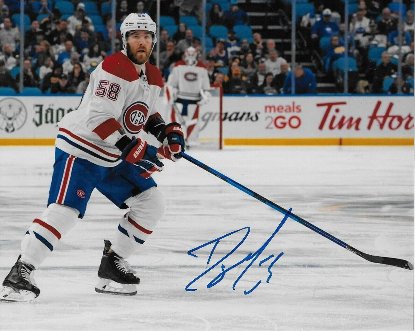 Autographed Montreal Canadiens David Savard 8x10 Photo #5 Original