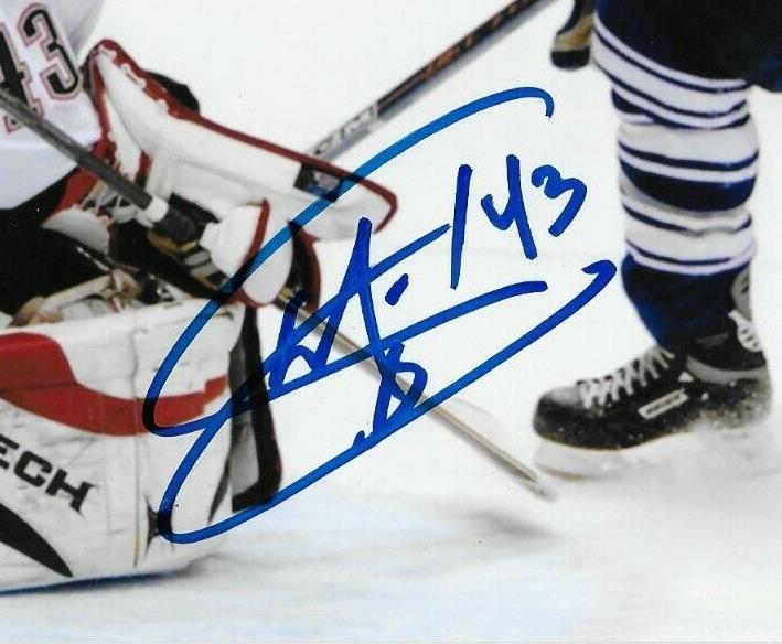Autographed Buffalo Sabres Martin Biron 8x10 Photo Original