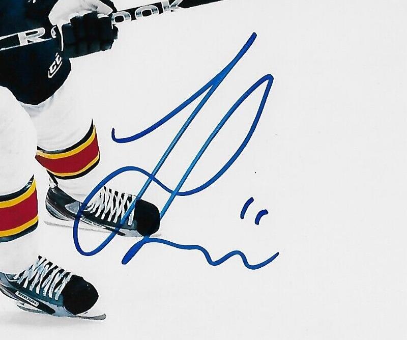 Autographed Jonathan Huberdeau Florida Panthers 8x10 Photo #2 Original