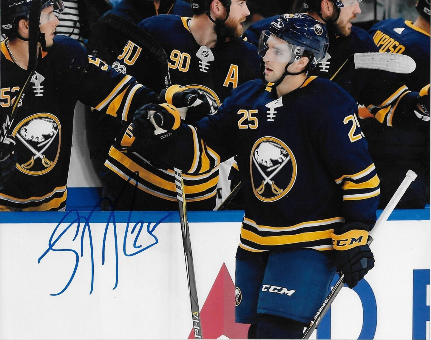Autographed Buffalo Sabres Seth Griffith 8x10 Photo Original