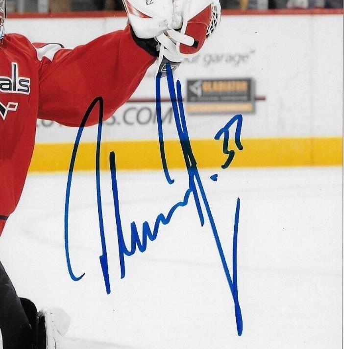 Autographed Washington Capitals Olaf Kolzig 8x10 Photo Original