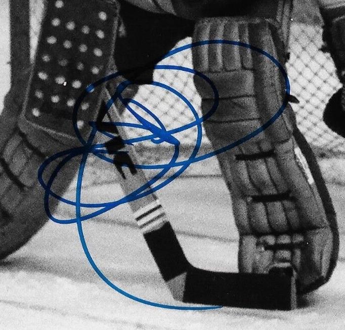 Autographed St. Louis Blues John Davidson Goalie 8x10 Photo #5 Original