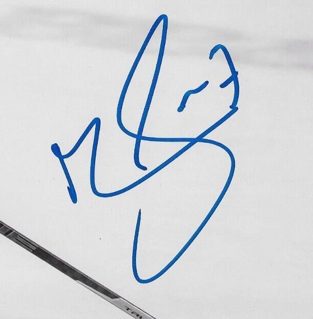 Autographed Tampa Bay Lightning Mathieu Joseph 8x10 Photo #4 Original