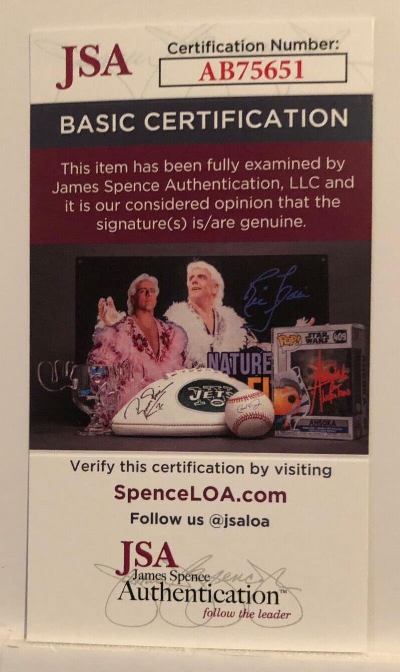 Auto. Montreal Expos Vladimir Guerrero Sr 11x14 Photo Hof F Inscription JSA Auth