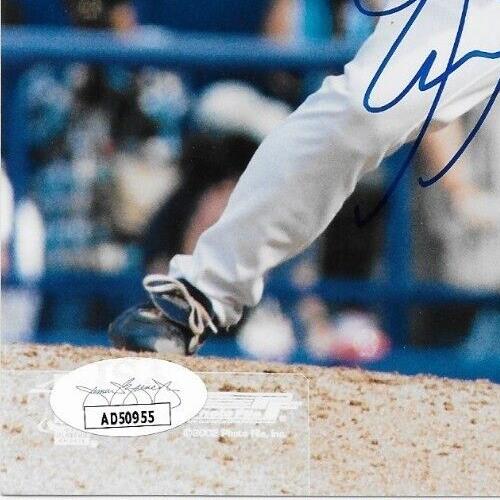 Auto. Los Angeles Dodgers Eric Gagne 8x10 Photo Original with JSA Authentication