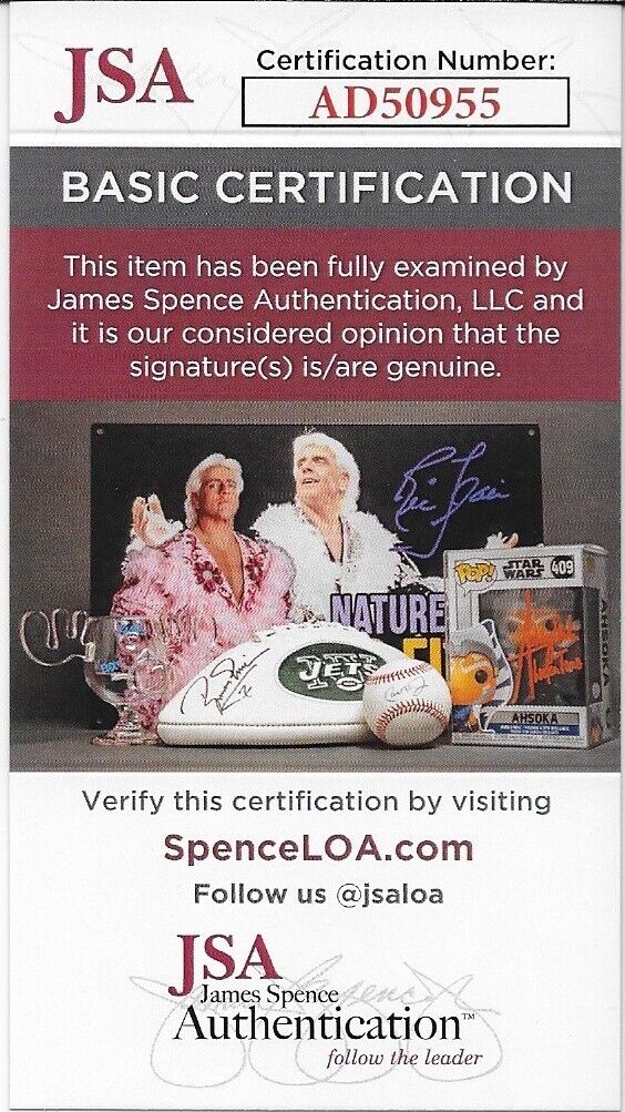 Auto. Los Angeles Dodgers Eric Gagne 8x10 Photo Original with JSA Authentication