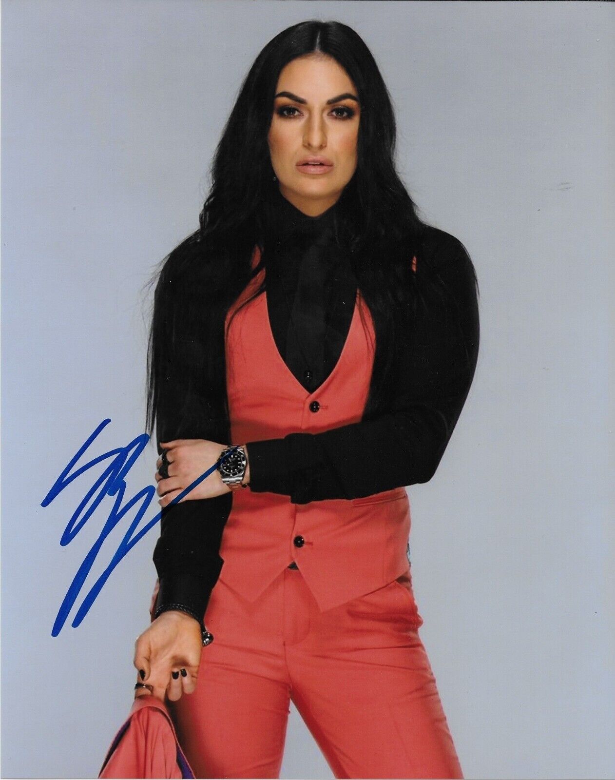 Autographed Wrestling Sonya Deville Signed WWE NXT 8x10 Photo #5 Original