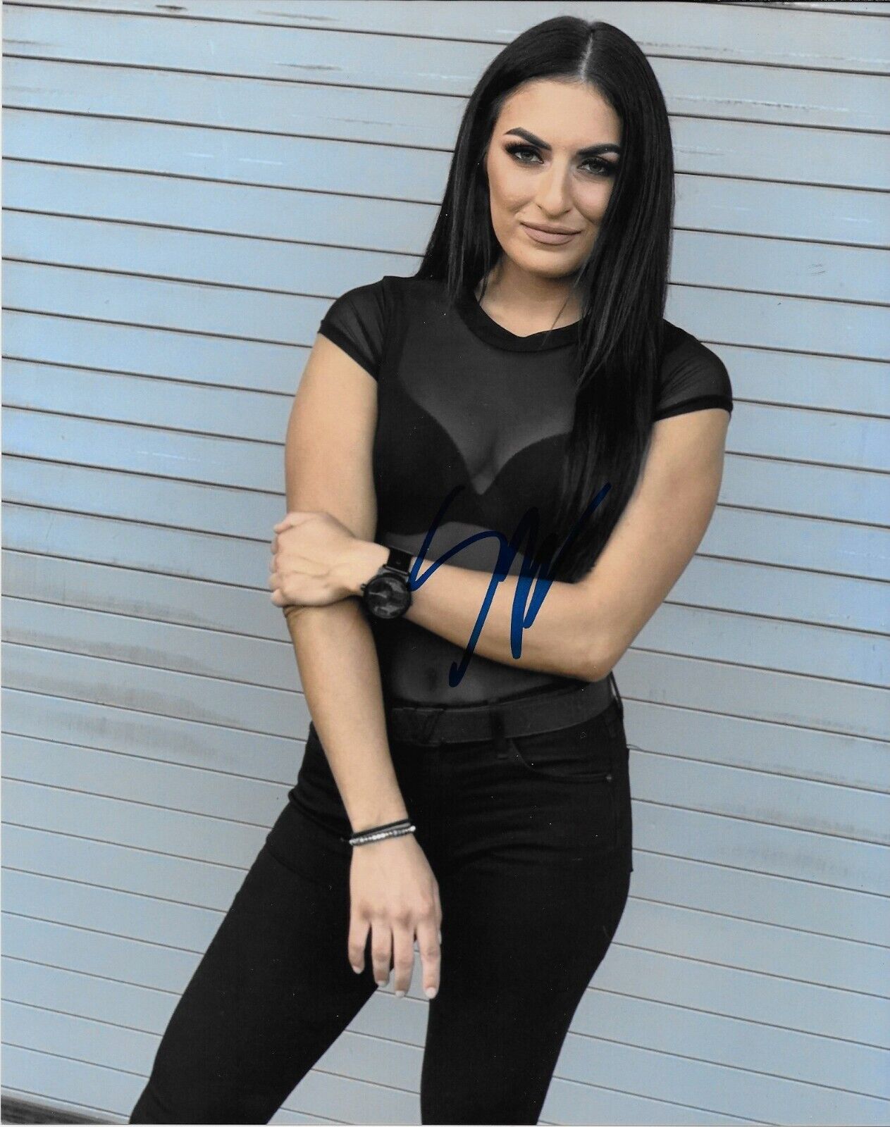 Autographed Wrestling Sonya Deville Signed WWE NXT 8x10 Photo #9 Original