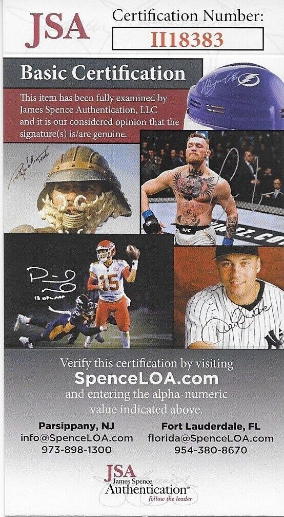 Autographed WWE Superstar Chyna 8x10 Photo #3 Original with JSA Authentication