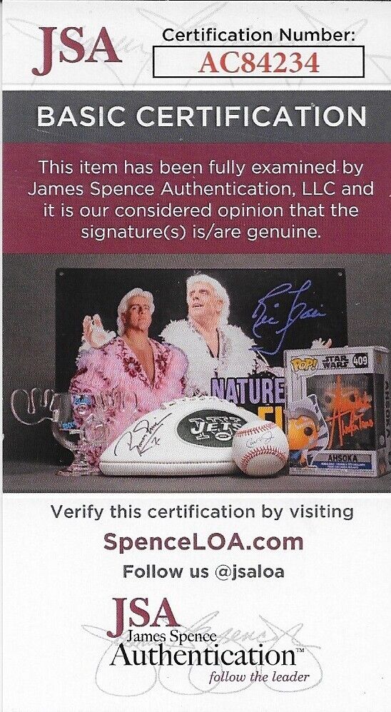 Autographed Wrestling Shayna Baszler WWE NXT 8x10 Photo with JSA Authentication