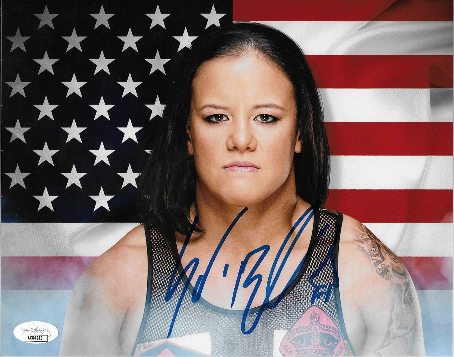 Autographed Wrestling Shayna Baszler WWE NXT 8x10 Photo #2 w JSA Authentication