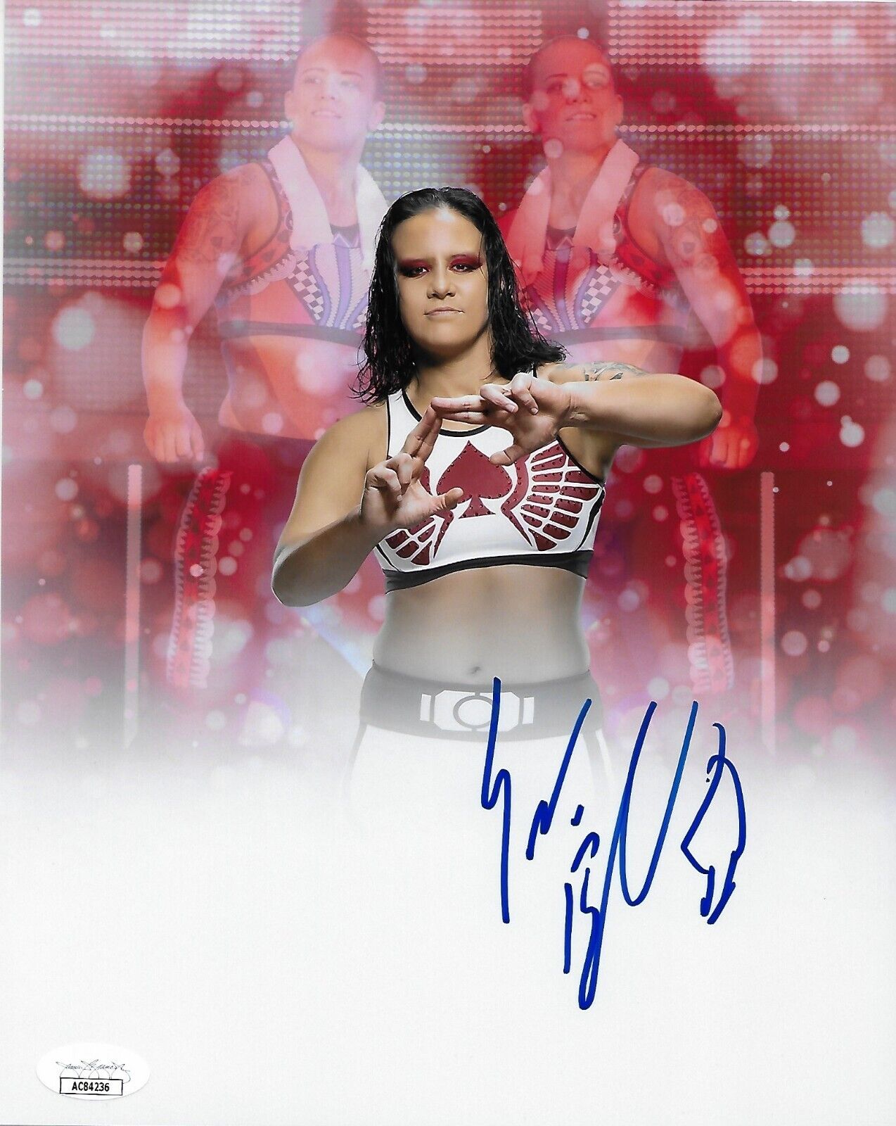 Autographed Wrestling Shayna Baszler WWE NXT 8x10 Photo #7 w JSA Authentication
