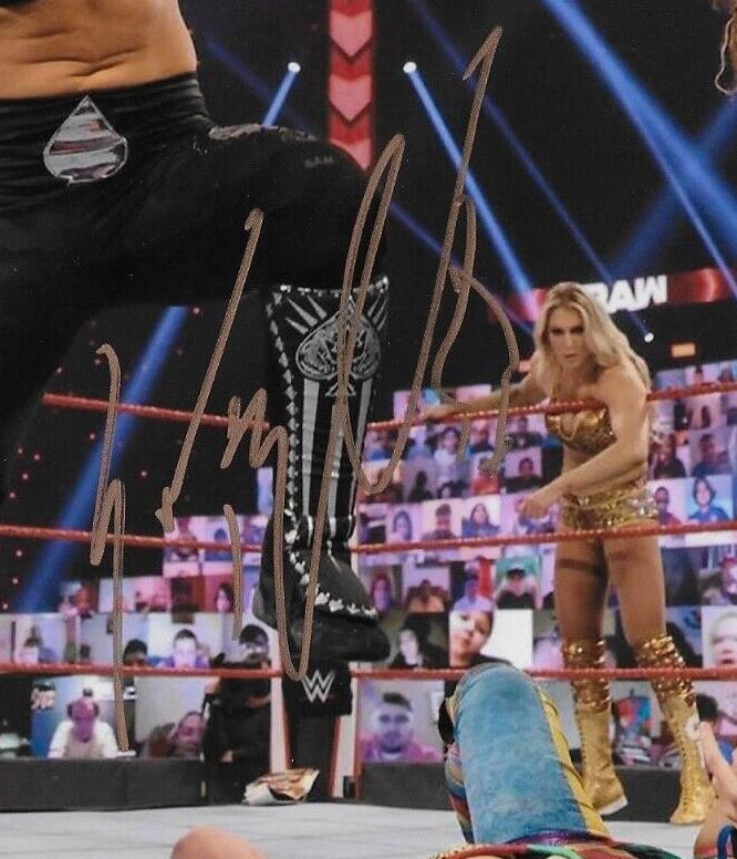Photo autographiée de lutte de Shayna Baszler WWE NXT 8x10 avec authentification JSA