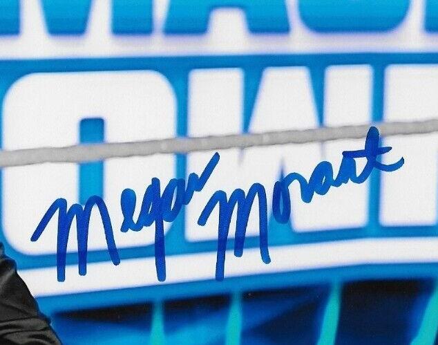 Autographed Wrestling Megan Morant Signed WWE Smack Down 8x10 Photo Original