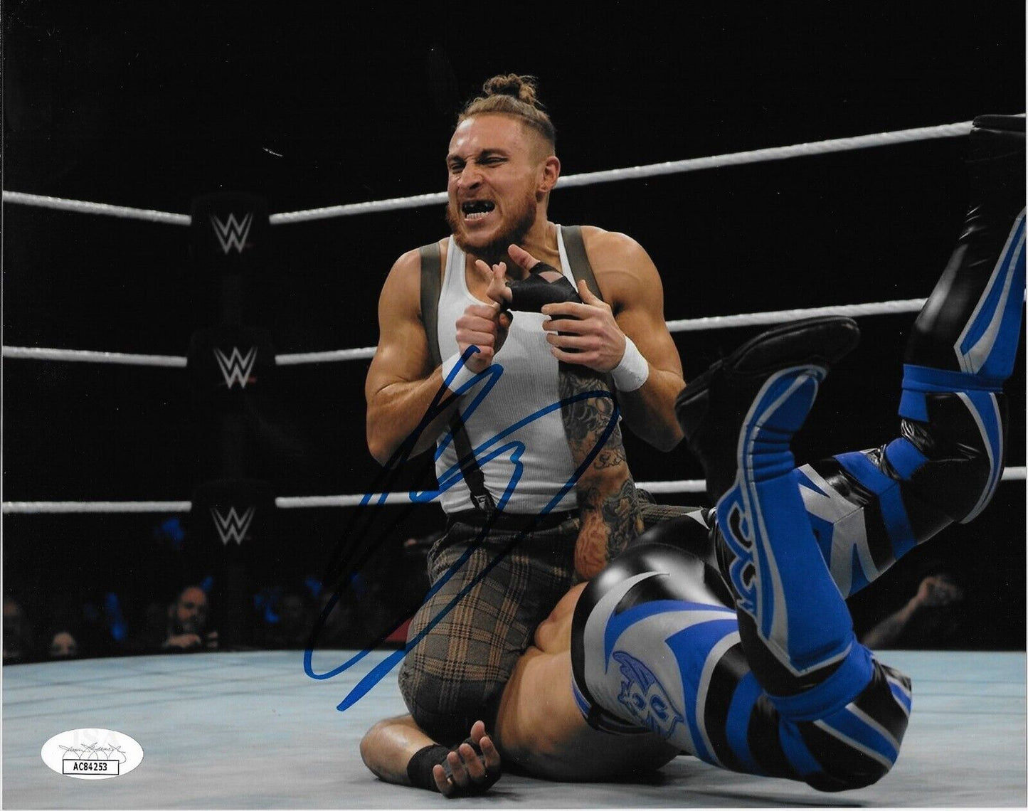 Photo autographiée de catch Pete Dunn Butch WWE NXT 8x10 #3 avec authentification JSA