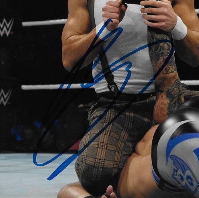 Photo autographiée de catch Pete Dunn Butch WWE NXT 8x10 #3 avec authentification JSA