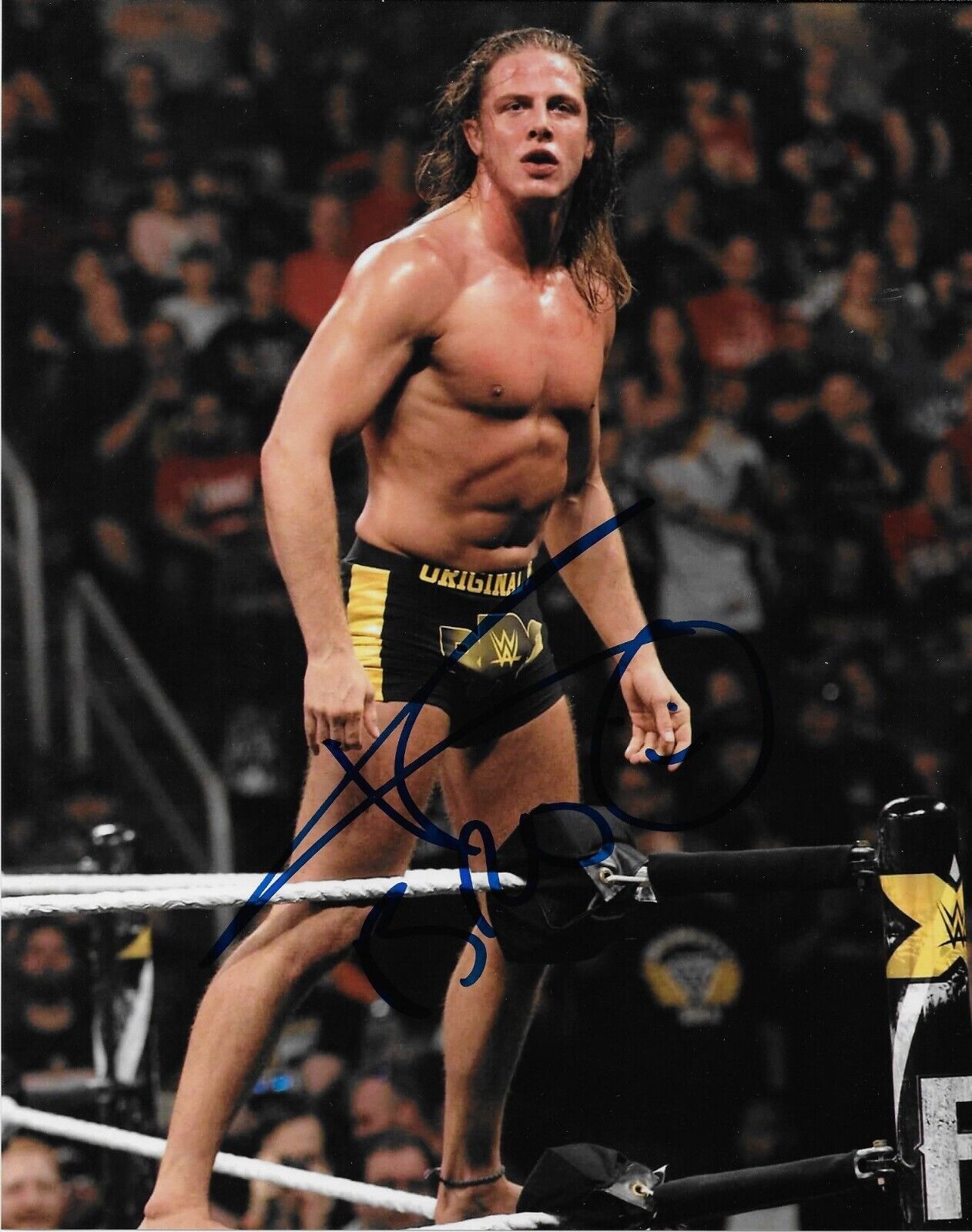 Autographed Wrestling Riddle Signed WWE NXT 8x10 Photo #2 Original