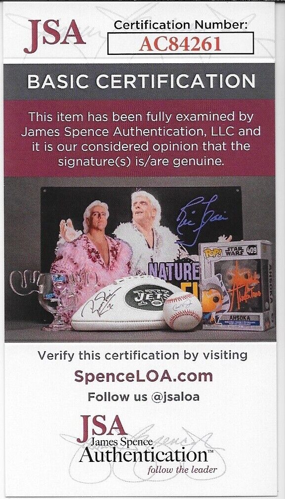 Photo de catch signée Natalya Neidhart WWE NXT 8x10 #5 avec authentification JSA