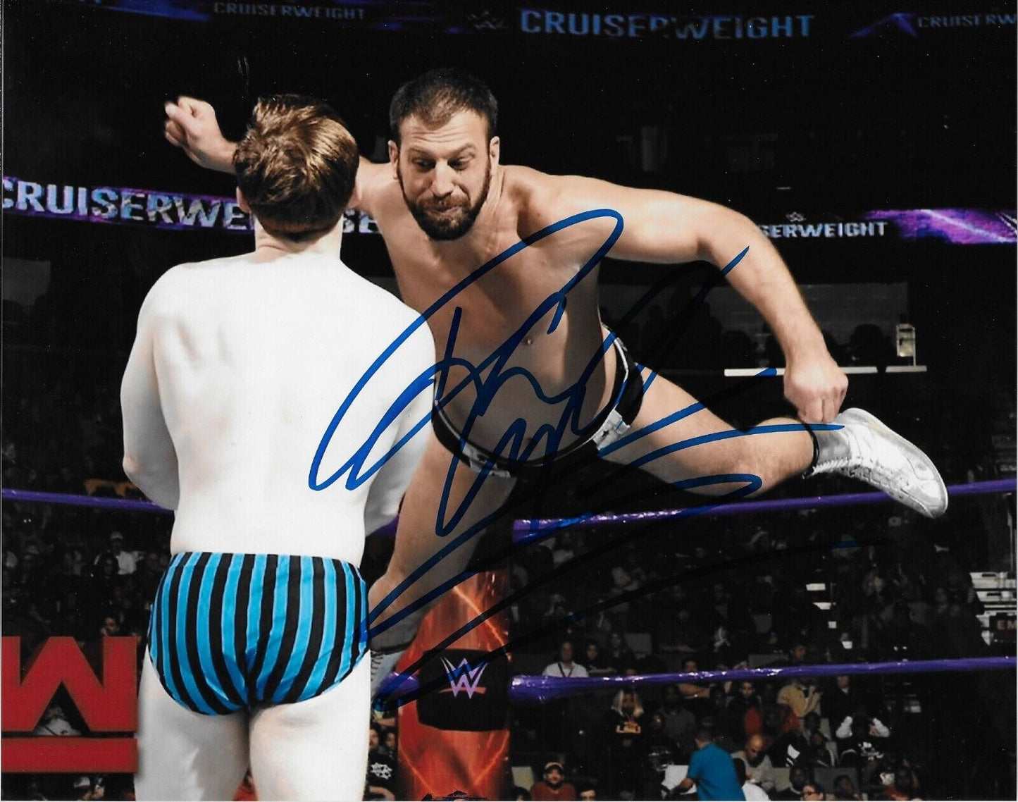 Autographed Wrestling Drew Gulak Signed WWE NXT 8x10 Photo #2 Original