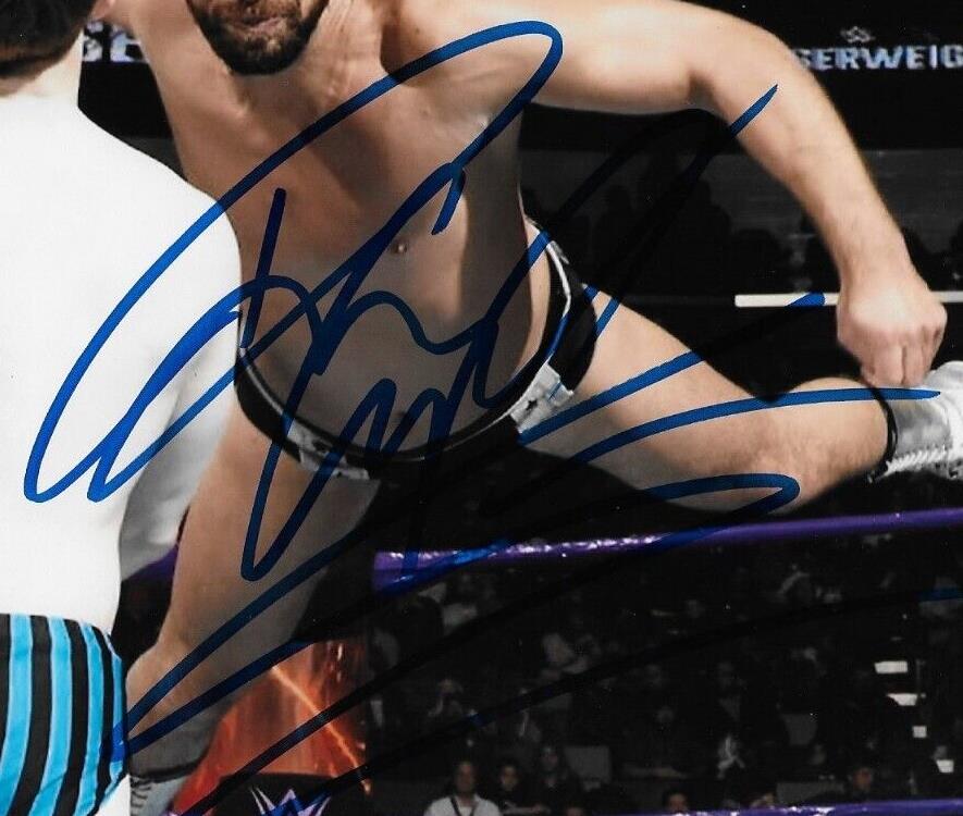 Autographed Wrestling Drew Gulak Signed WWE NXT 8x10 Photo #2 Original