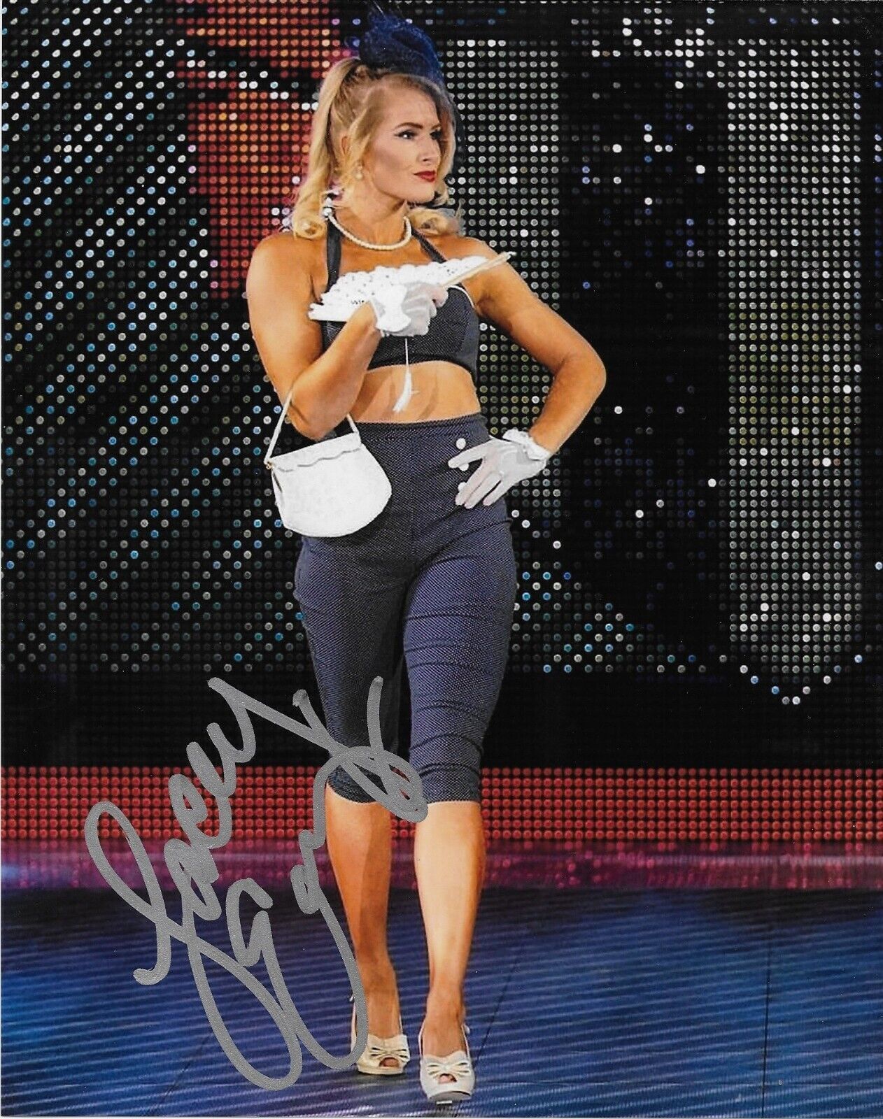 Autographed Wrestling Lacey Evans Signed WWE NXT 8x10 Photo #2 Original