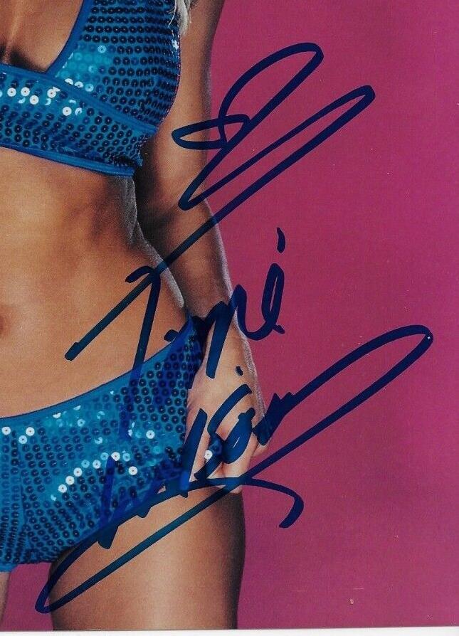 Autographed Wrestling Torrie Wilson Signed WWE NXT 8x10 Photo Original