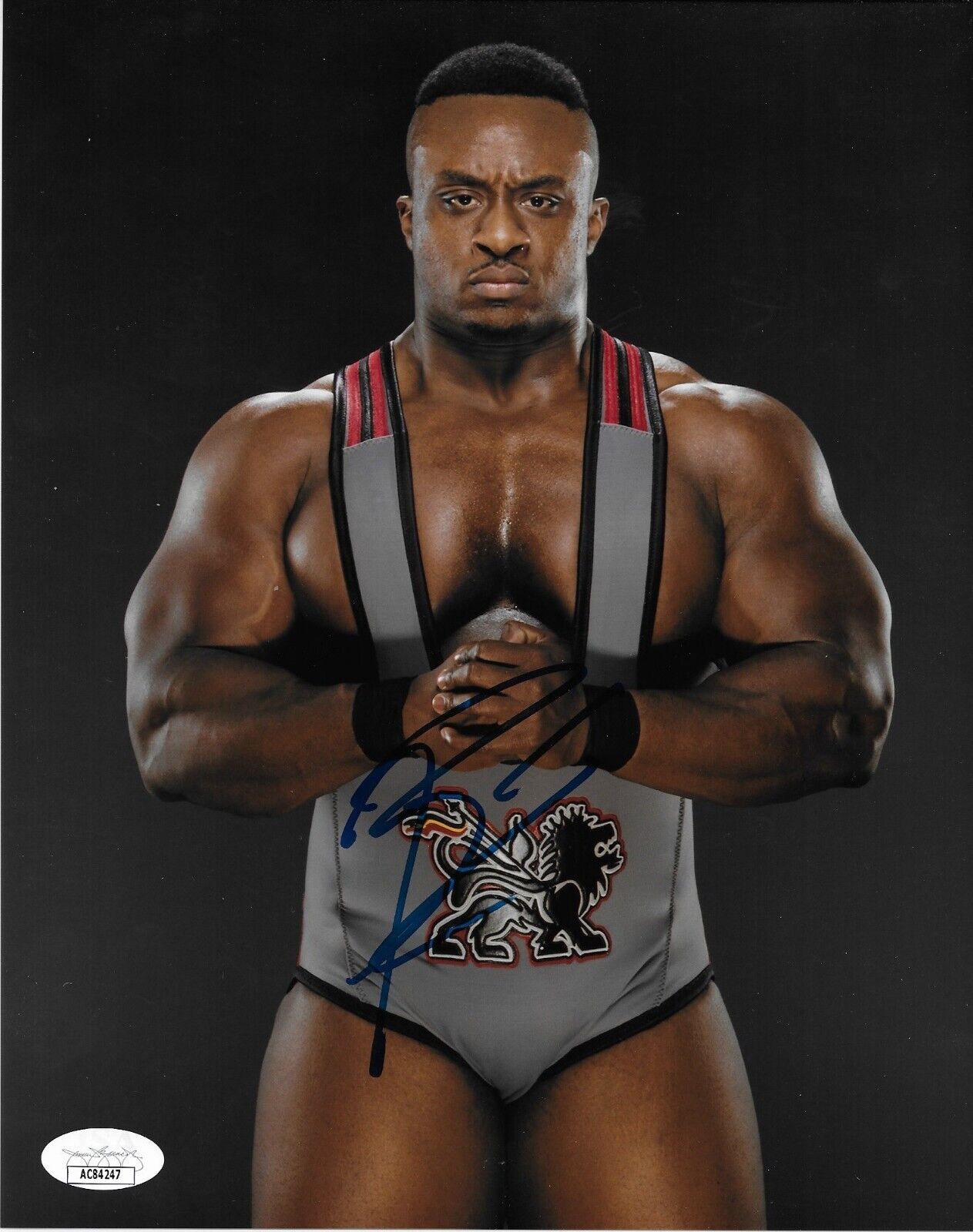 Autographed Wrestling Big E WWE 8x10 Photo #2 Original with JSA Authentication