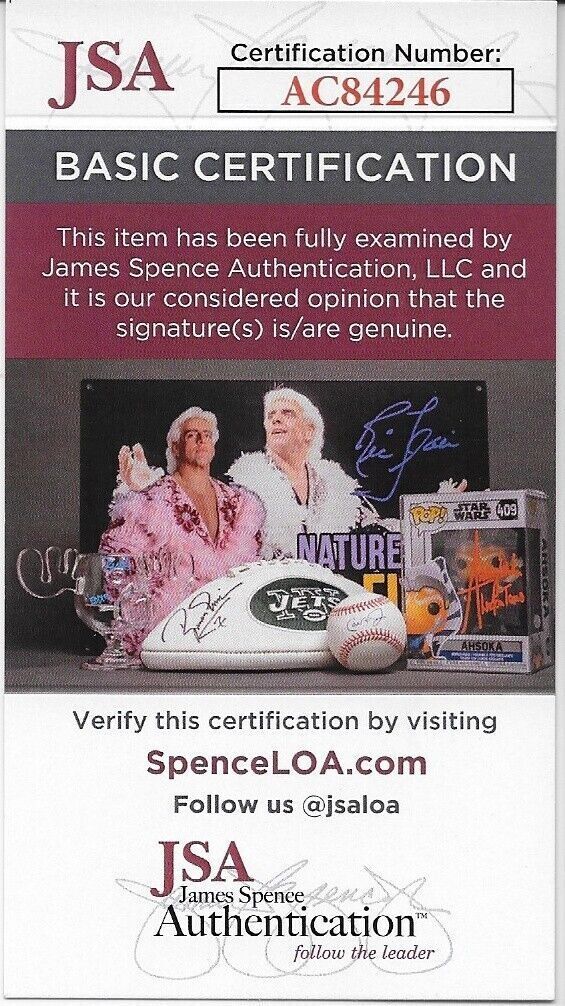 Autographed Wrestling Big E WWE 8x10 Photo #4 Original with JSA Authentication
