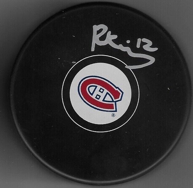 Rondelle de hockey autographiée par Riley Kidney des Canadiens de Montréal