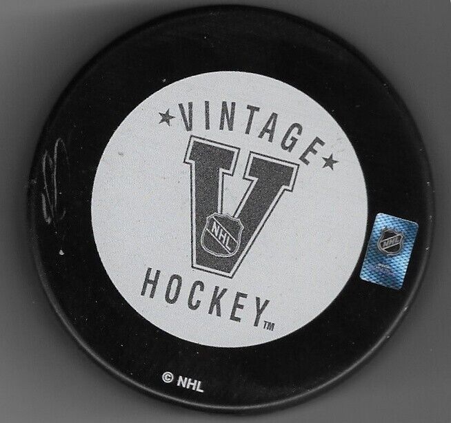 Rondelle de hockey autographiée par Gord Donnelly des Nordiques de Québec