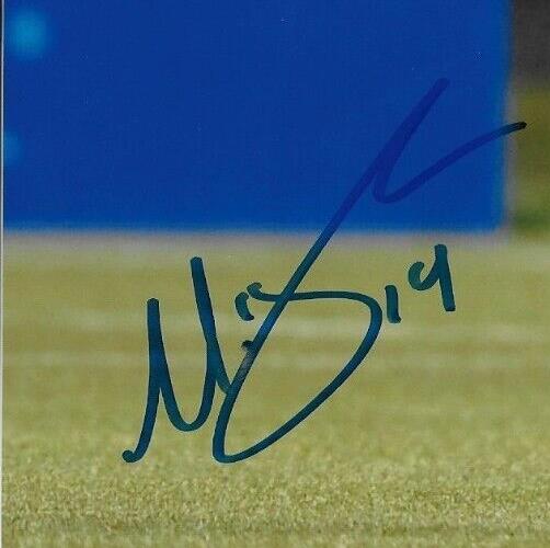 Photo autographiée de Mark-Anthony Kaye de l'équipe canadienne de soccer 8x10, 3 authentification JSA