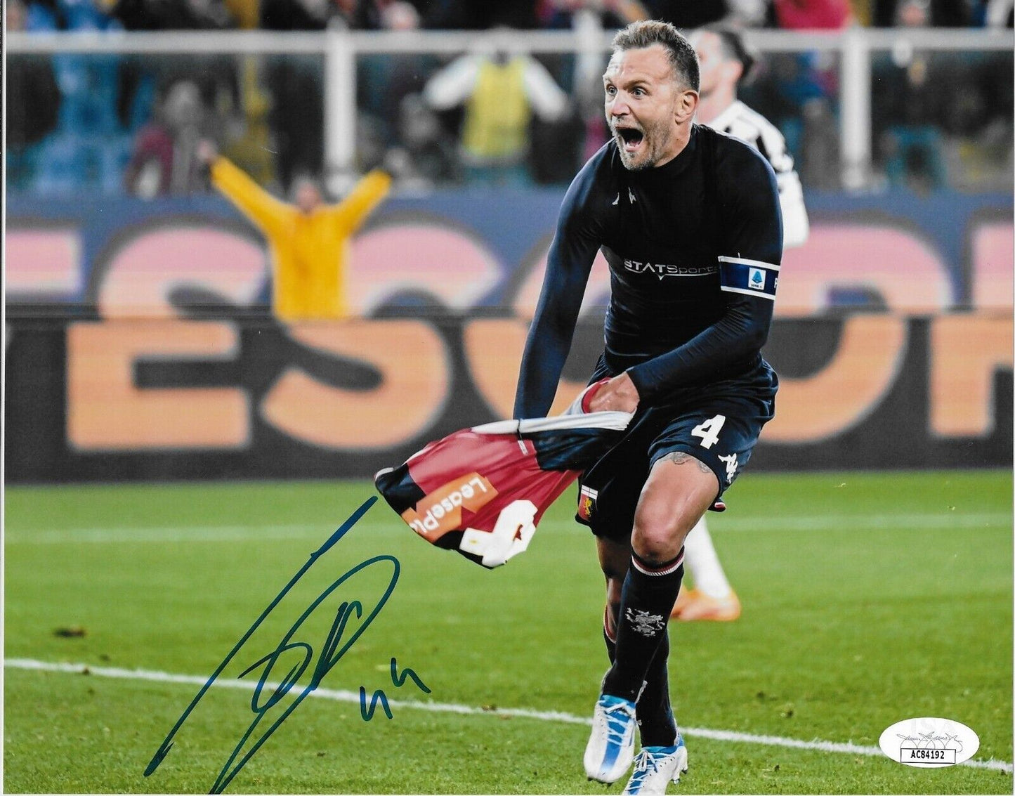 Auto. Domenico Criscito Genoa CFC Toronto FC 8x10 Photo with JSA Authentication