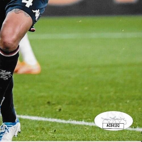 Auto. Domenico Criscito Genoa CFC Toronto FC 8x10 Photo with JSA Authentication