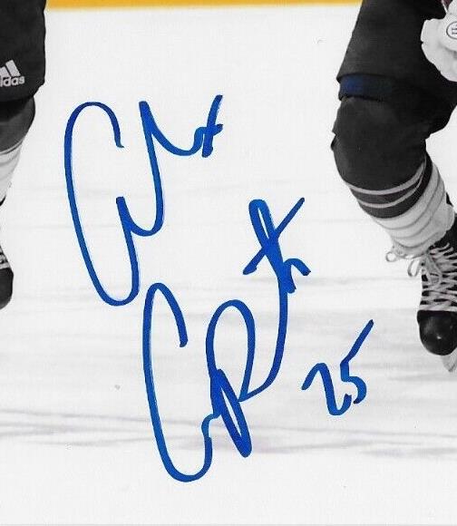 Photo 20 x 25 cm autographiée par Alex Carpenter, équipe américaine de hockey féminin, Jeux olympiques, 2011