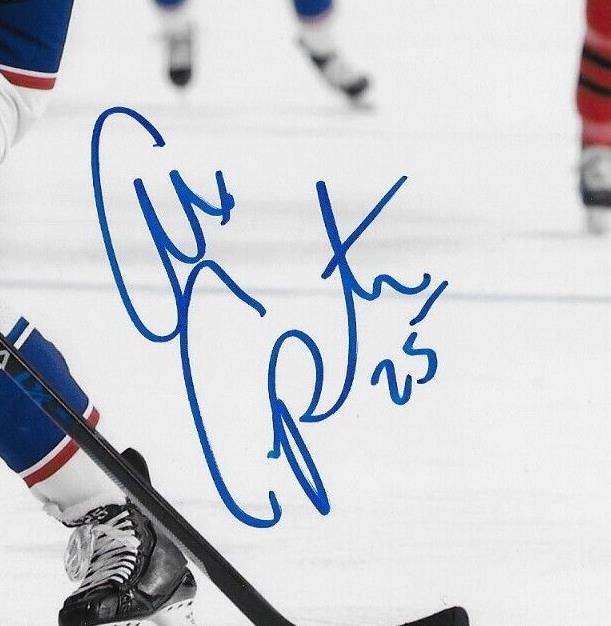 Photo 8x10 autographiée par Alex Carpenter, équipe américaine de hockey féminin, Jeux olympiques, 4 originaux