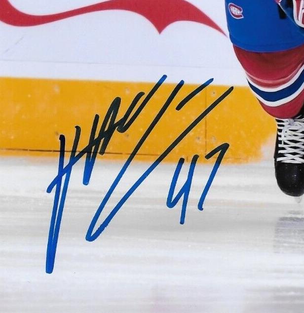 Autographed Montreal Canadiens Otto Leskinen 8x10 Photo Original