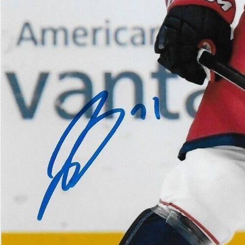Autographed Columbus Blue Jackets Joshua Dunne 8x10 Photo #2 Original