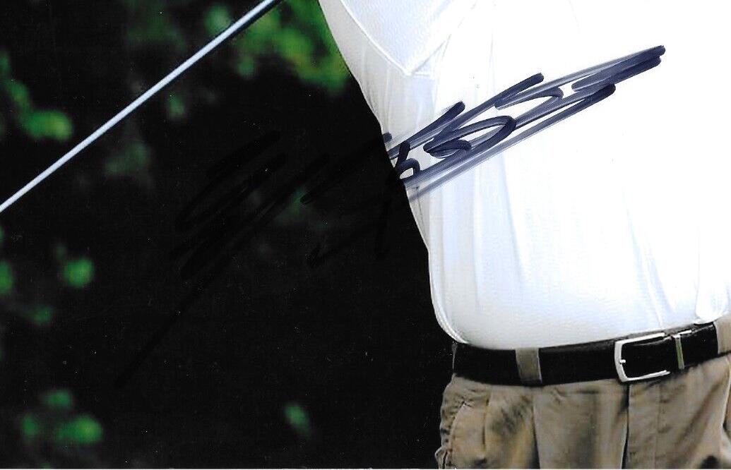 Photo 8x10 autographiée par KJ Choi PGA Golf #7 Original