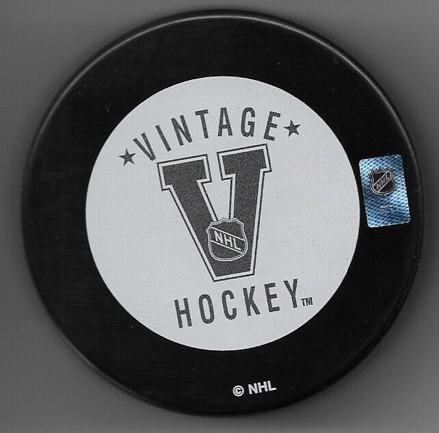 Autographed Danny Geoffrion Quebec Nordiques Puck Original