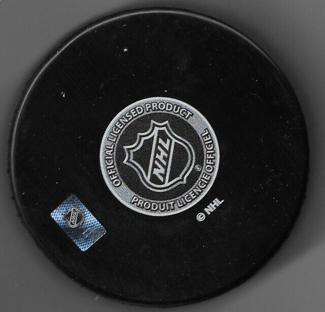 Autographed Montreal Canadiens Jordan Harris Hockey Puck Original