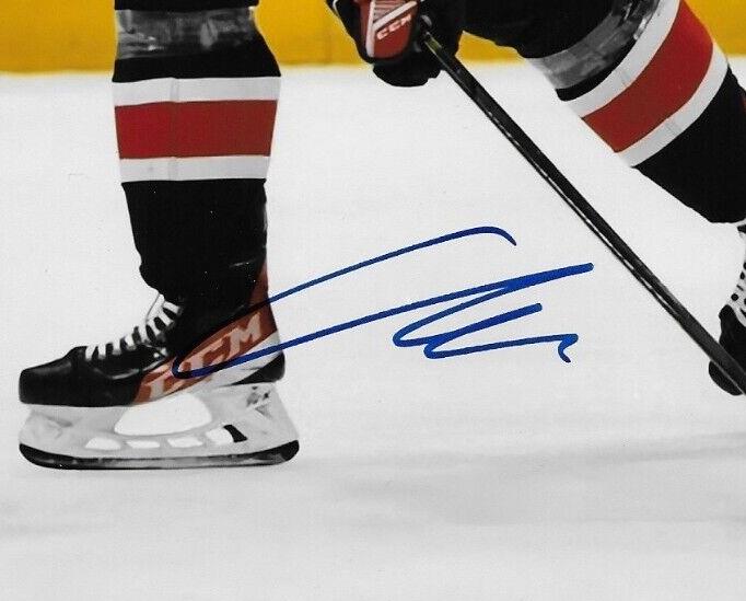 Autographed Washington Capitals Connor McMichael 8x10 Photo #7 Original