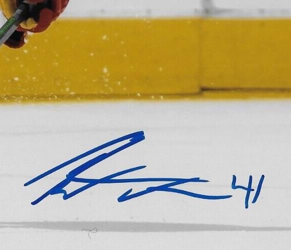 Autographed Calgary Flames Matthew Phillips 8x10 Photo Original