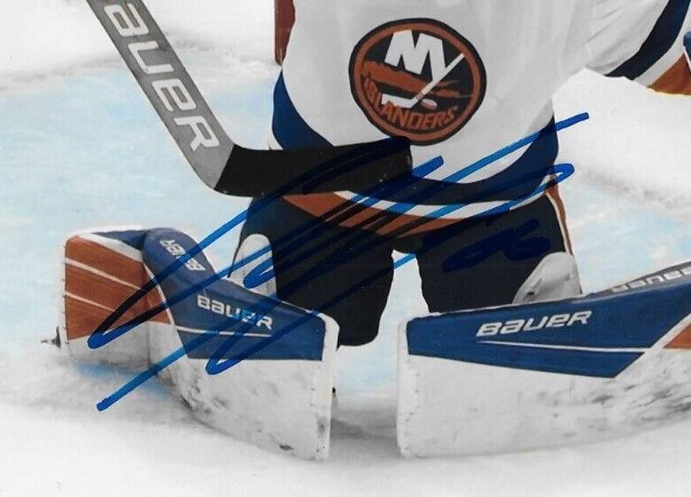Signed Ilya Sorokin New York Islanders Autographed 8x10 Photo #4 Original