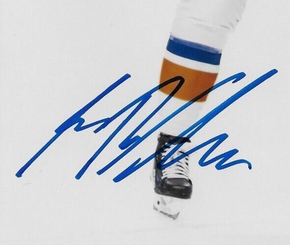 Autographed New York Islanders Samuel Bolduc 8x10 Photo #3 Original