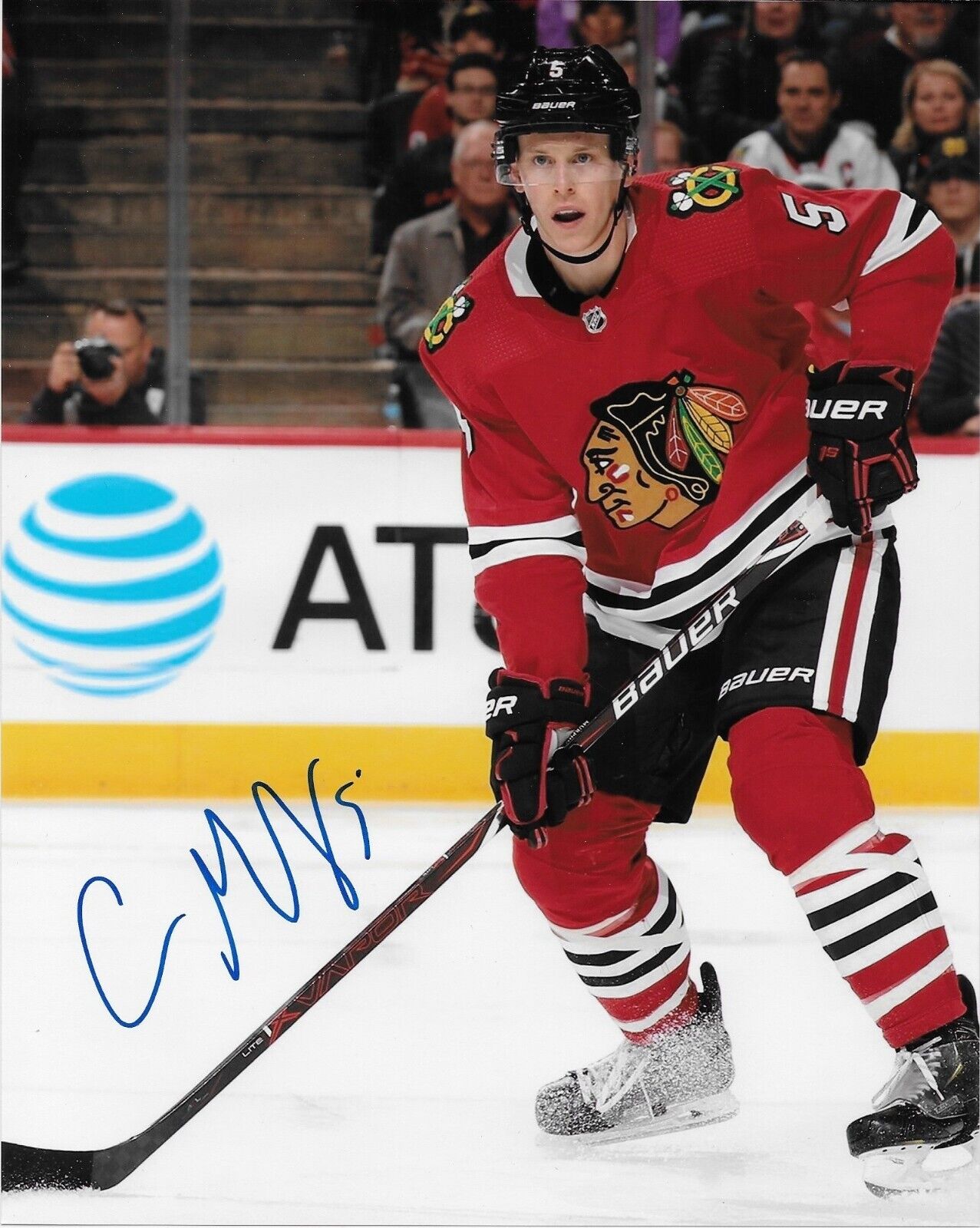Autographed Chicago Blackhawks Connor Murphy 8x10 Photo Original