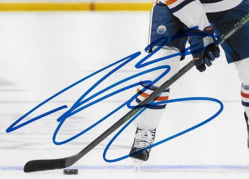 Autographed Edmonton Oilers Tyson Barrie 8x10 Photo #2 Original