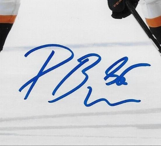 Autographed Edmonton Oilers Philip Broberg 8x10 Photo #2 Original